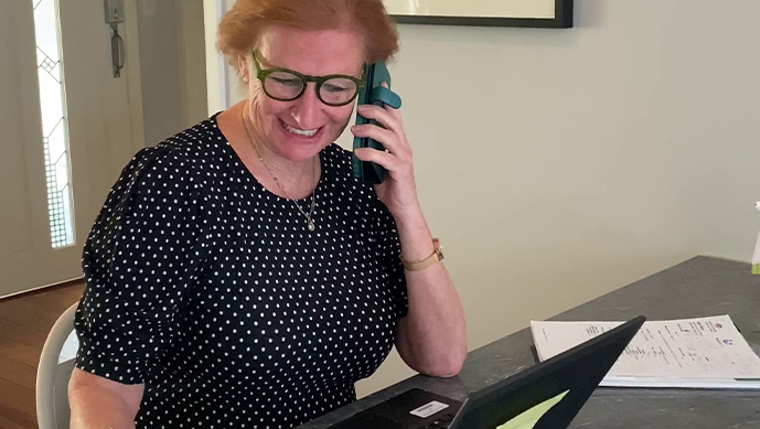 June 2020 — our Community Development and Care team has been staying social through isolation by regularly checking-in on older members of our community. More than 300 clients are receiving either weekly, fortnightly or monthly telephone calls.